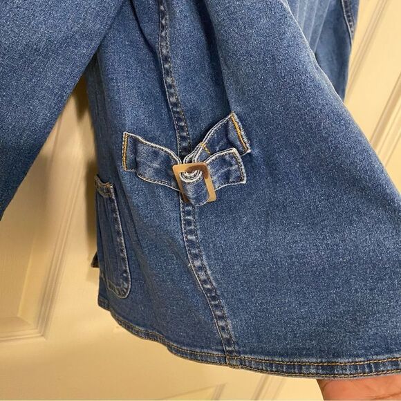 VINTAGE ORVIS DENIM JACKET  - Picture 7 of 8